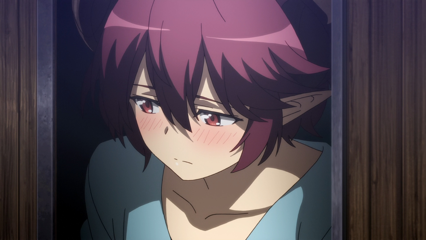 Manaria Friends [EP 7] Anne hugs Grea while crying 