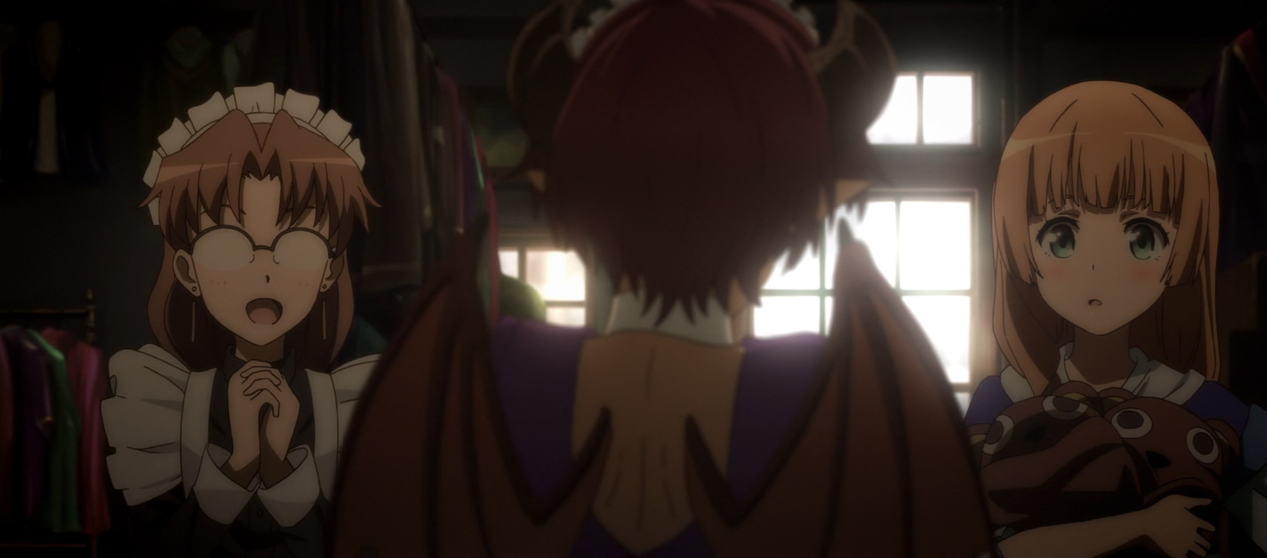 Tempy on X: Manaria Friends ep10 - Anne giving Grea and the audience  unneeded anxiety  / X