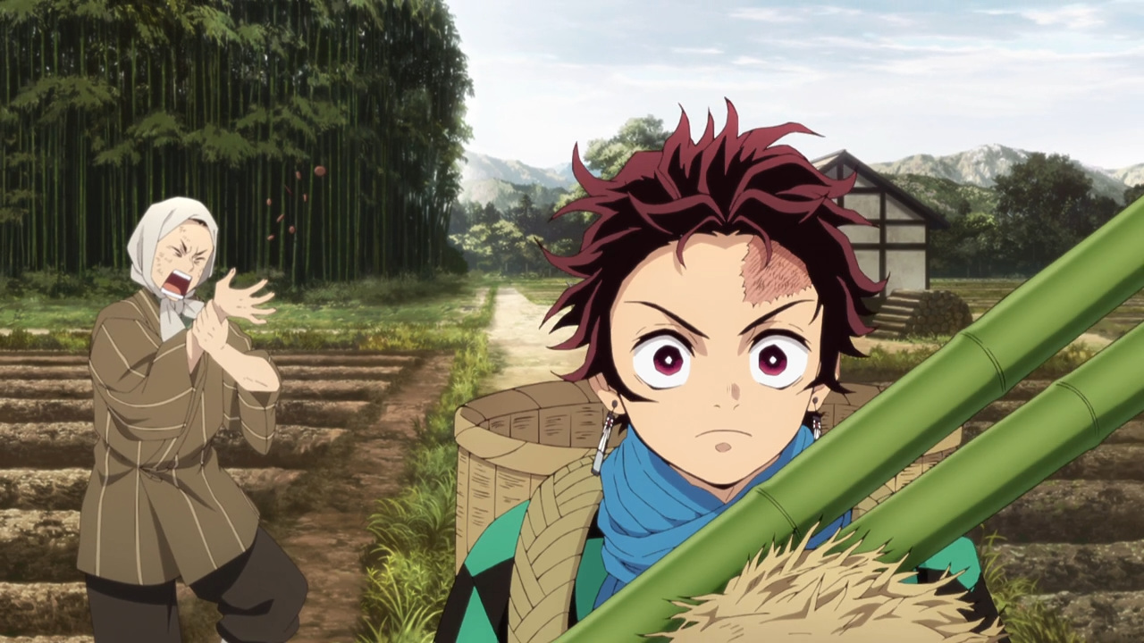 Review Of Demon Slayer: Kimetsu No Yaiba Episode 02 - Crow Will Protect Me  - I drink and watch anime