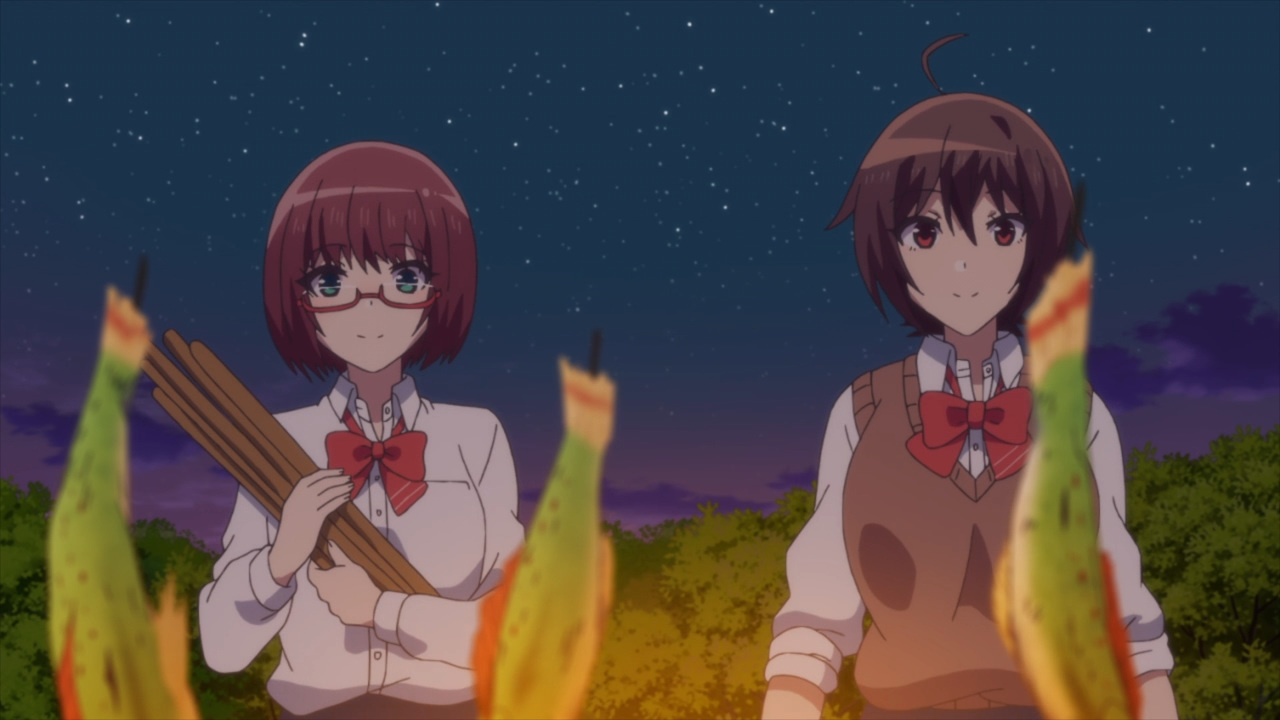 Asuka and Mutsu have made their rounds inspecting each trap, and something ...