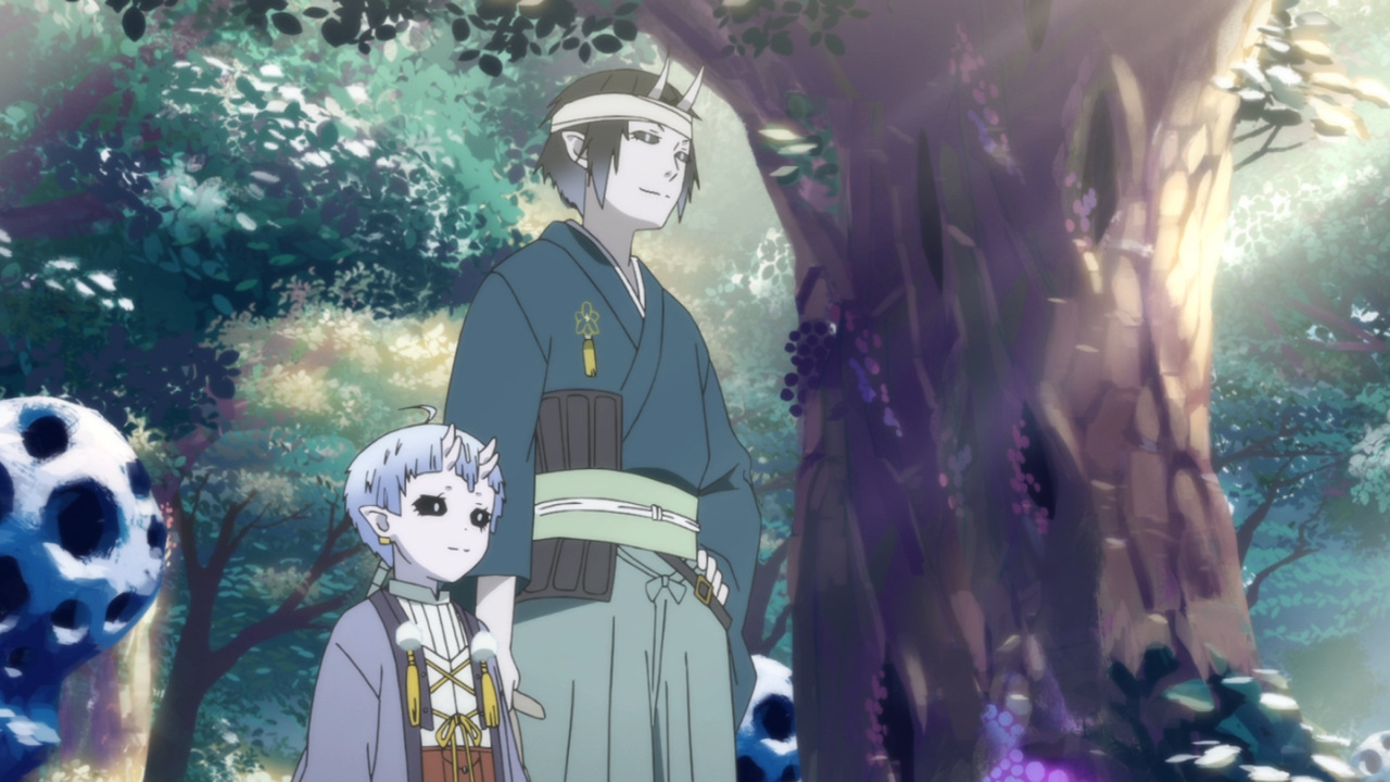 Yume on X: #Somali to Mori no Kamisama Ep 12 END I did cry a little but I  am happy with how they ended. If they showed Golem leaving, I prob be