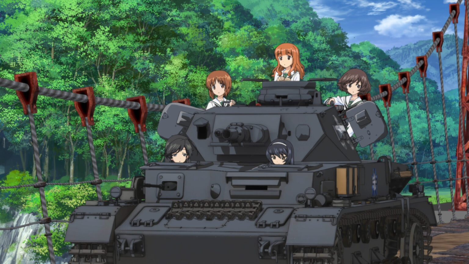 Аниме танк Панзер 1